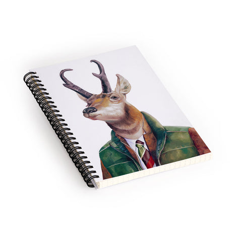 Animal Crew Pronghorn Deer Spiral Notebook