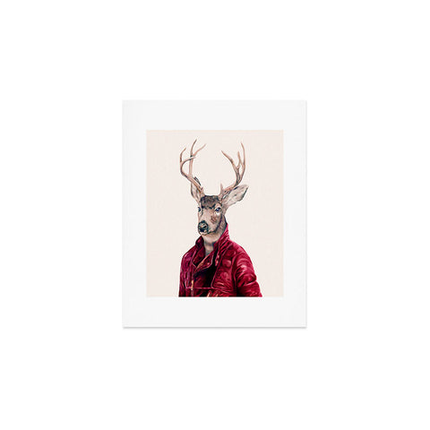 Animal Crew Red Deer Art Print