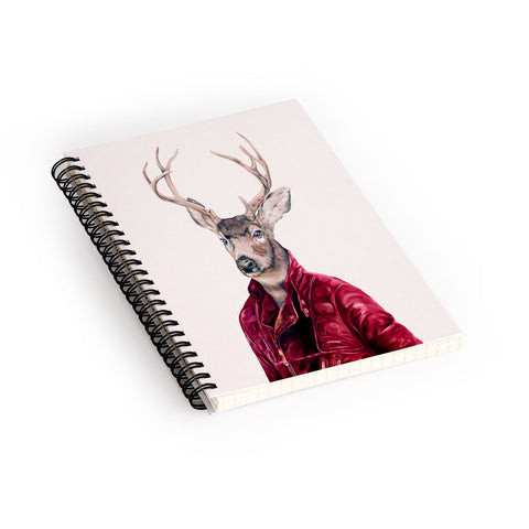 Animal Crew Red Deer Spiral Notebook