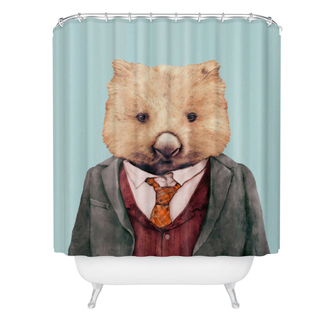 Animal Crew Wombat Shower Curtain