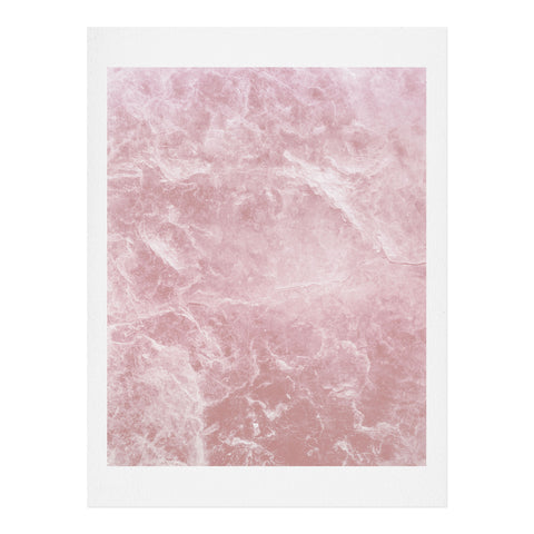 Anita's & Bella's Artwork Enigmatic Blush Pink Marble 1 Art Print