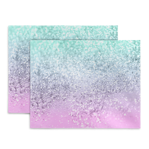 Anita's & Bella's Artwork Mermaid Girls Glitter 2 2019 Pastel Version Placemat