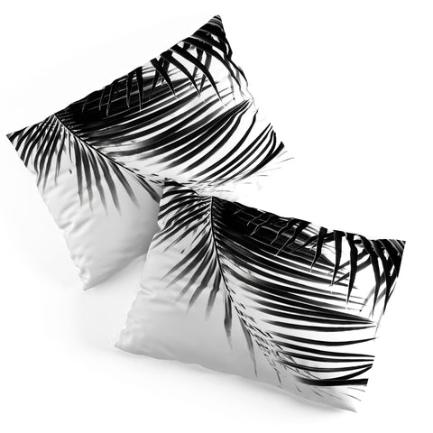 Anita's & Bella's Artwork Palm Leaves BW Vibes 1 Pillow Shams