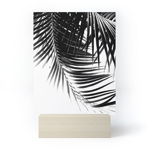 Anita's & Bella's Artwork Palm Leaves BW Vibes 1 Mini Art Print