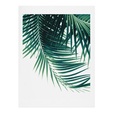 Anita's & Bella's Artwork Palm Leaves Green Vibes 4 Art Print