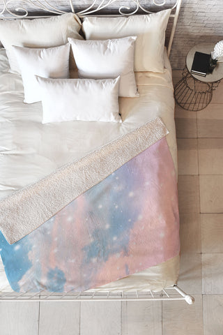 Anita's & Bella's Artwork Pastel Cosmos Dream 2 Fleece Throw Blanket