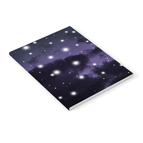 Anita's & Bella's Artwork Purple Midnight Blue Cosmos 1 Notebook