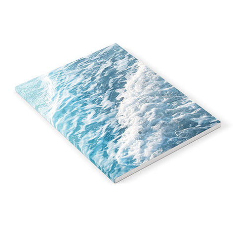 Anita's & Bella's Artwork Soft Turquoise Ocean Dream Waves Notebook