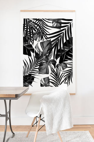 Anita's & Bella's Artwork Tropical Jungle Leaves 10 Art Print And Hanger