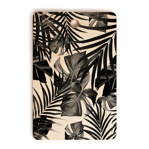 Anita's & Bella's Artwork Tropical Jungle Leaves 10 Cutting Board Rectangle