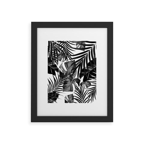 Anita's & Bella's Artwork Tropical Jungle Leaves 10 Framed Art Print