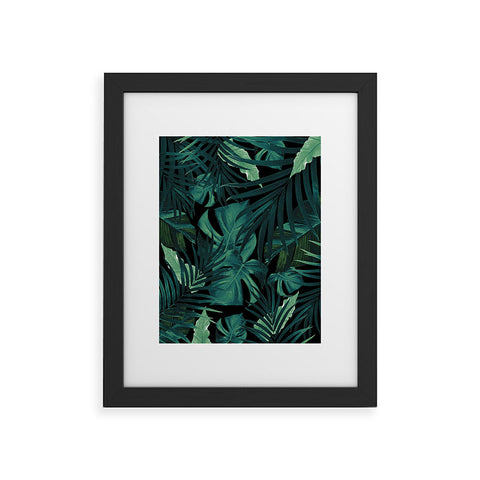 Anita's & Bella's Artwork Tropical Jungle Night 1 Framed Art Print