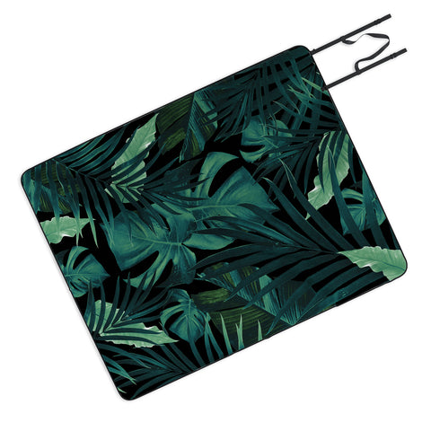 Anita's & Bella's Artwork Tropical Jungle Night 1 Picnic Blanket