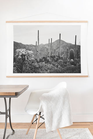 Ann Hudec A Gathering of Cacti Art Print And Hanger