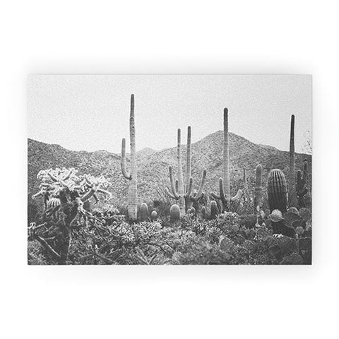 Ann Hudec A Gathering of Cacti Welcome Mat