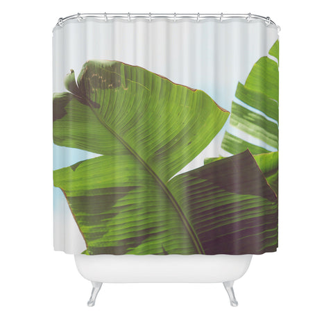 Ann Hudec Cabana Life x Banana Leaves Shower Curtain