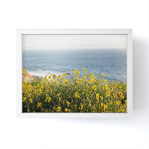 Ann Hudec Coastal Wildflowers Framed Mini Art Print