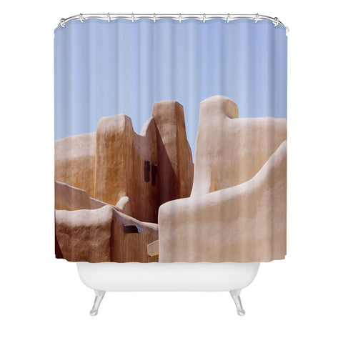 Ann Hudec Colors of Santa Fe Shower Curtain