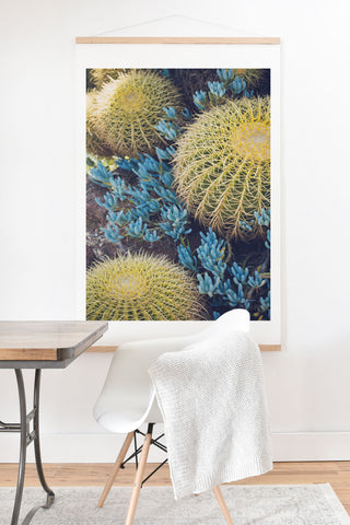Ann Hudec Desert Cactus Garden Art Print And Hanger