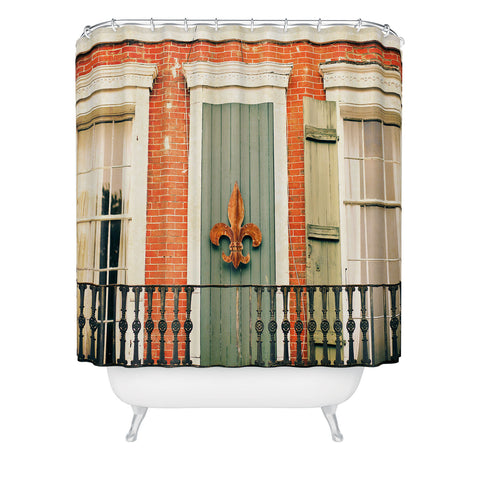 Ann Hudec French Quarter Color No 5 Shower Curtain