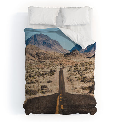 Ann Hudec High Desert Highway Comforter