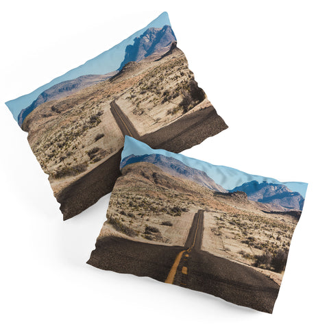 Ann Hudec High Desert Highway Pillow Shams