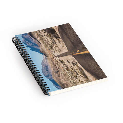 Ann Hudec High Desert Highway Spiral Notebook