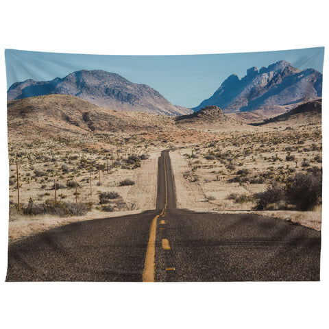 Ann Hudec High Desert Highway Tapestry