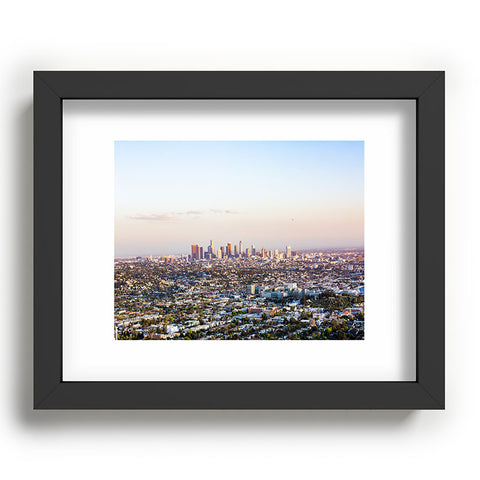 Ann Hudec Los Angeles Skyline Recessed Framing Rectangle