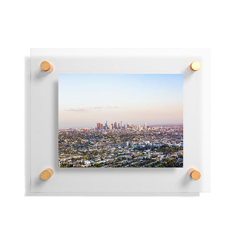 Ann Hudec Los Angeles Skyline Floating Acrylic Print