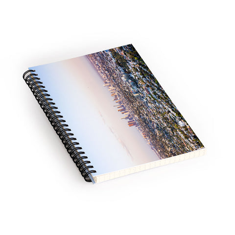 Ann Hudec Los Angeles Skyline Spiral Notebook