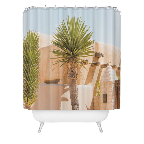 Ann Hudec Marfa Oasis Shower Curtain