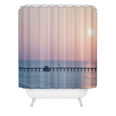 Ann Hudec Morning Sail Shower Curtain
