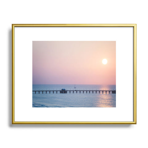 Ann Hudec Morning Sail x Florida Coast Metal Framed Art Print