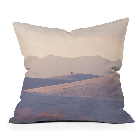 Ann Hudec New Mexico Solitude Throw Pillow