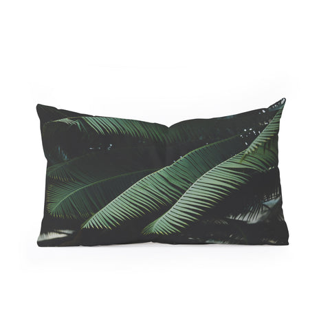 Ann Hudec Night in the Tropics Oblong Throw Pillow