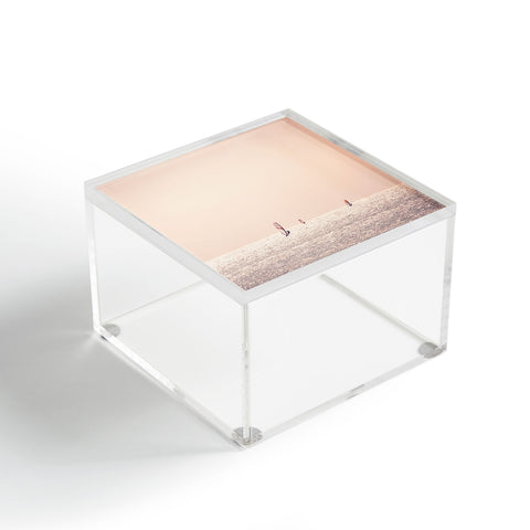 Ann Hudec Ocean Blush Acrylic Box