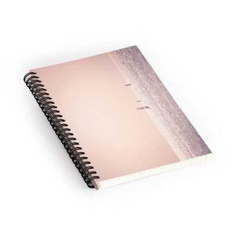 Ann Hudec Ocean Blush Spiral Notebook