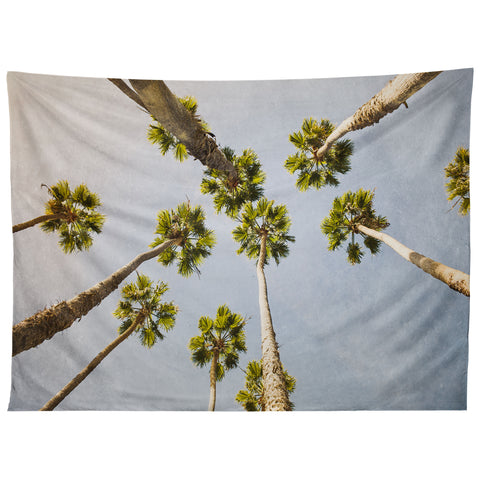 Ann Hudec Paradise Palm Trees Tapestry