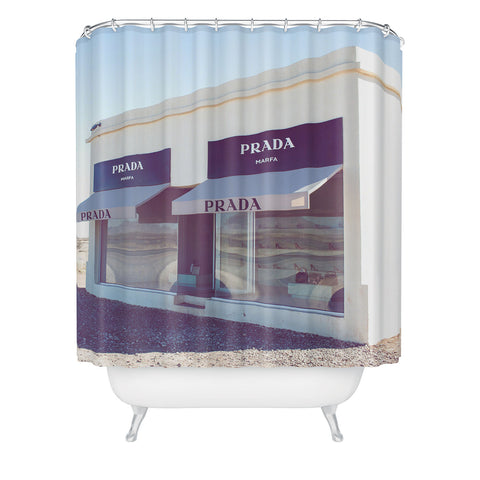 Ann Hudec Prada Marfa Shower Curtain
