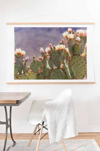 Ann Hudec Prickly Pear Cactus Blooms Art Print And Hanger