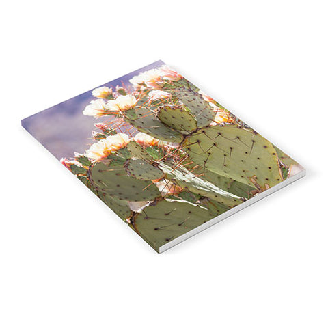 Ann Hudec Prickly Pear Cactus Blooms Notebook