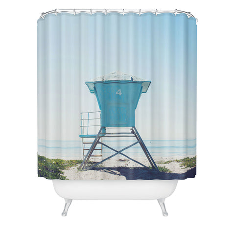 Ann Hudec Santa Barbara Morning Shower Curtain