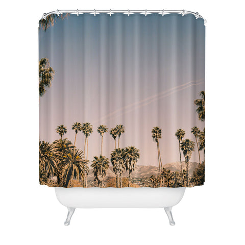Ann Hudec SoCal Gold Shower Curtain