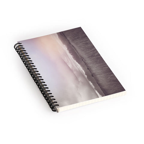 Ann Hudec Storm Over Montana Spiral Notebook