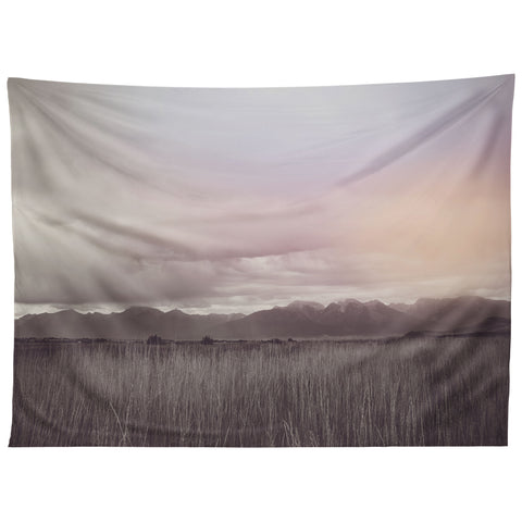 Ann Hudec Storm Over Montana Tapestry