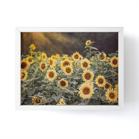 Ann Hudec Sunflower Morning Framed Mini Art Print