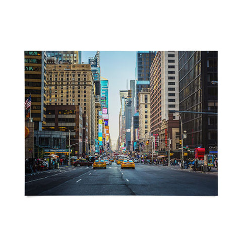 Ann Hudec Sunset Over 7th Ave NYC Poster