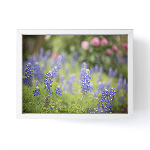Ann Hudec Texas Bluebonnets Framed Mini Art Print