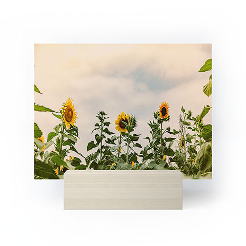 Ann Hudec Texas Sunflower Field Mini Art Print